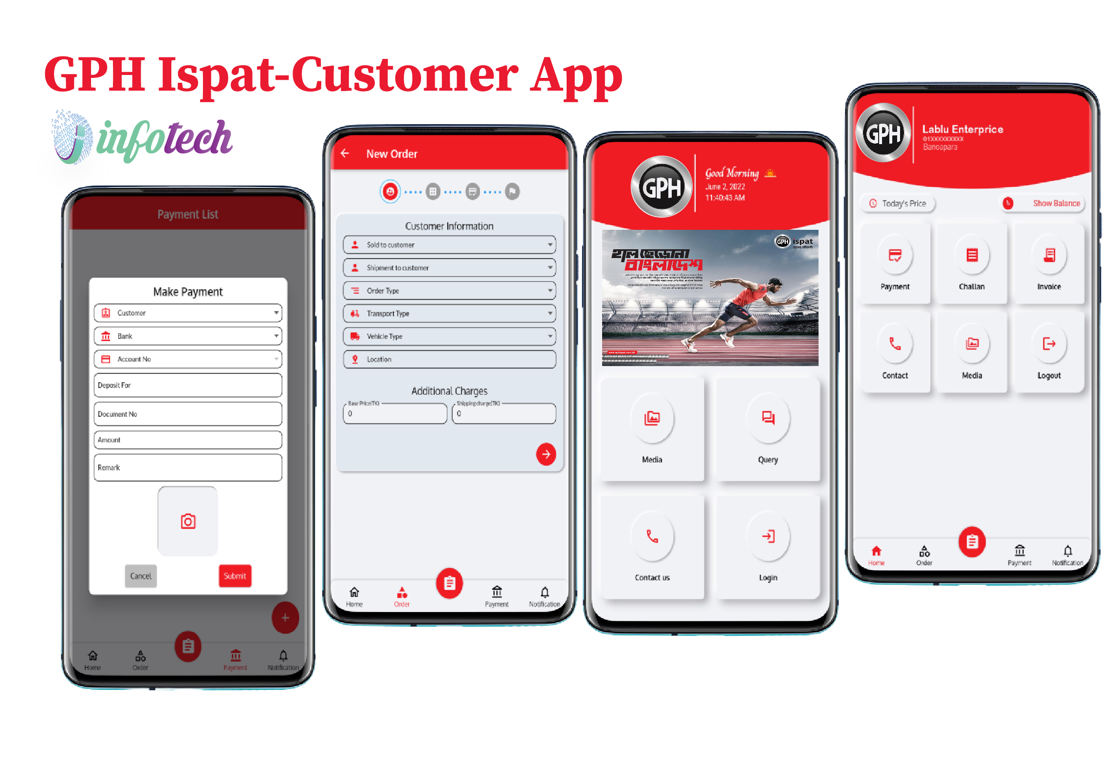 GPH Ispat-Customer App